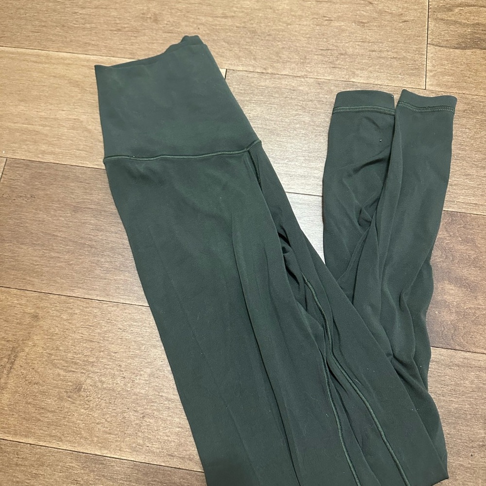 Aerie Forest Green High-Rise Leggings